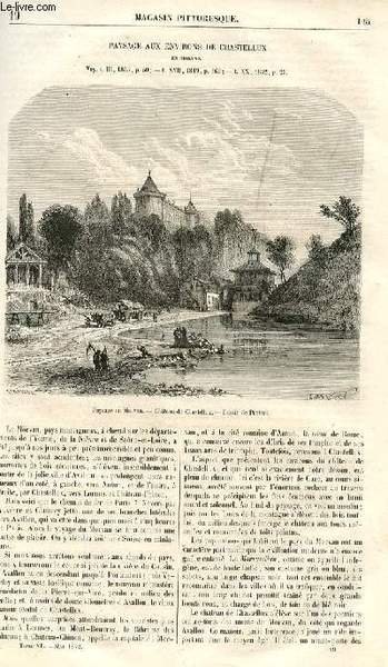 LE MAGASIN PITTORESQUE - Livraison n°19 - paysage aux environs …