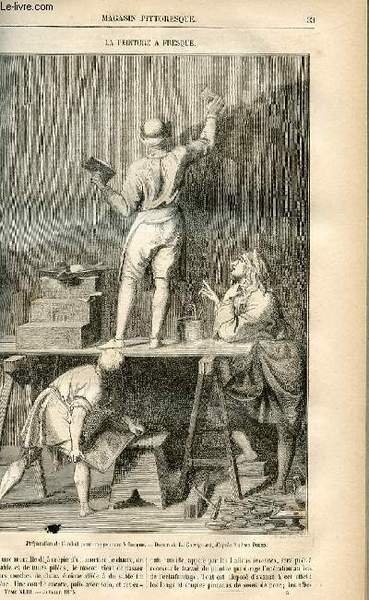 LE MAGASIN PITTORESQUE - Livraison n°05 - La peinture à …