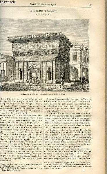 LE MAGASIN PITTORESQUE - Livraison n°11 - La fontaine de …