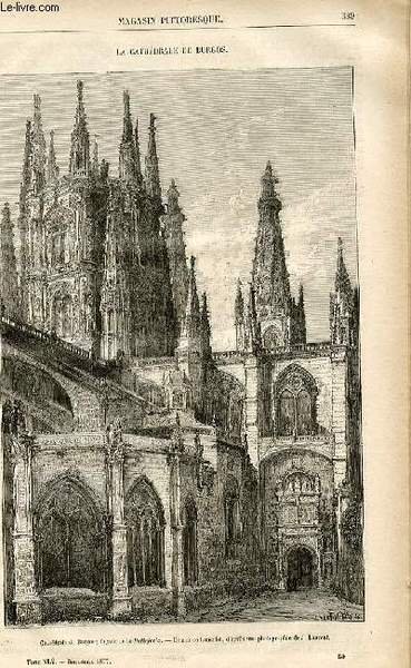 LE MAGASIN PITTORESQUE - Livraison n°50 - La cathédrâle de …