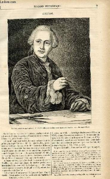 LE MAGASIN PITTORESQUE - Livraison n°02 - Soufflot.