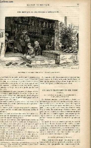 LE MAGASIN PITTORESQUE - Livraison n°08 - Une boutique de …