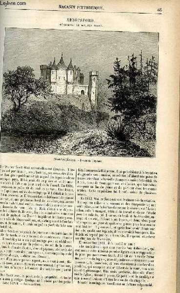 LE MAGASIN PITTORESQUE - Livraison n°09 - Arbotsford, résidence de …