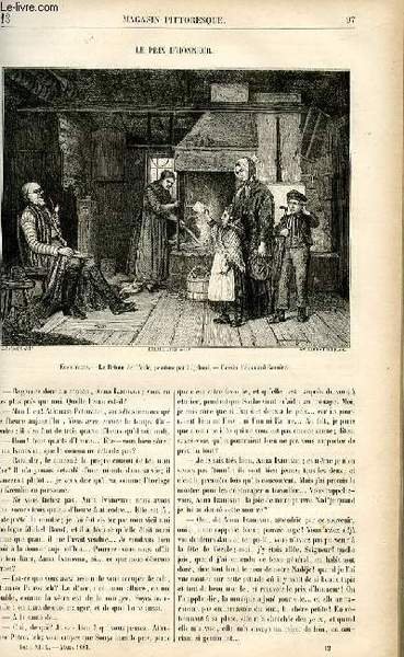 LE MAGASIN PITTORESQUE - Livraison n°13 - Le prix d'honneur.