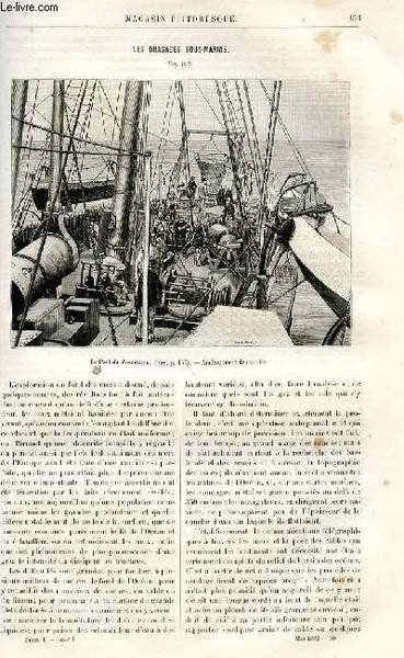 LE MAGASIN PITTORESQUE - Livraison n°10 - Les dragages sous-marins.