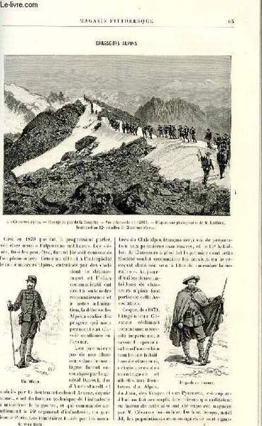 LE MAGASIN PITTORESQUE - Livraison n°05 - Chasseurs alpins.