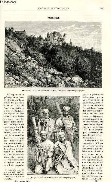 LE MAGASIN PITTORESQUE - Livraison n°18 - Madagascar.