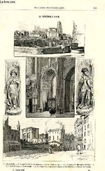 LE MAGASIN PITTORESQUE - Livraison n°19 - La cathédrâle d'Albi.