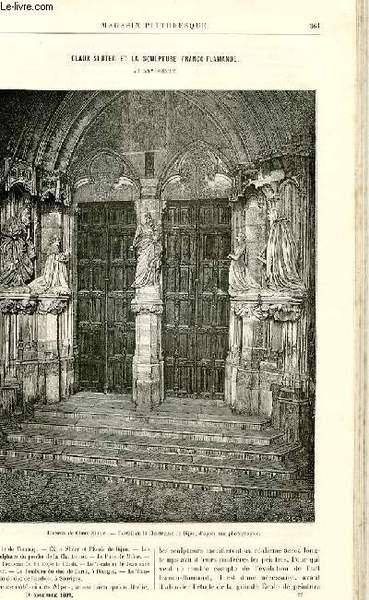 LE MAGASIN PITTORESQUE - Livraison n°22 - Claux Sluter et …