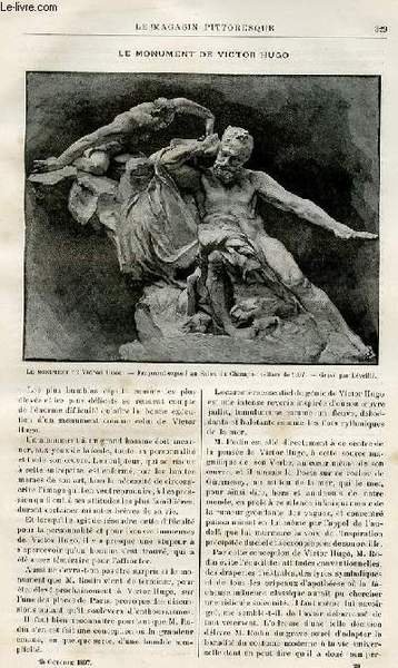 LE MAGASIN PITTORESQUE - Livraison n°20 - Le monument de … | Immagine principale