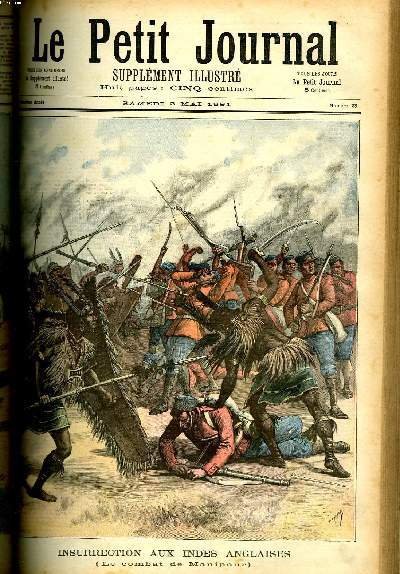 LE PETIT JOURNAL - supplément illustré numéro 23 - INSURRECTION …