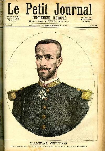 LE PETIT JOURNAL - supplément illustré numéro 41 - L'AMIRAL …