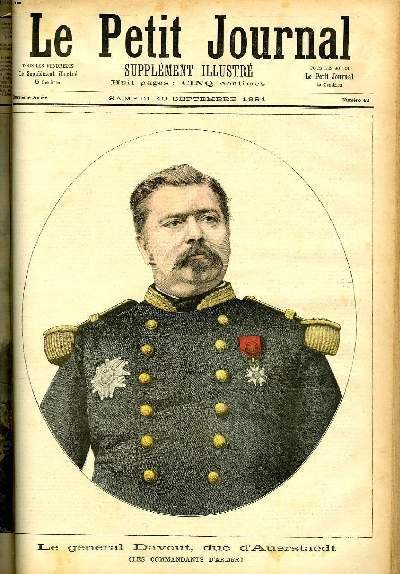 LE PETIT JOURNAL - supplément illustré numéro 43 - LE …