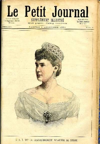 LE PETIT JOURNAL - supplément illustré numéro 54 - S. …