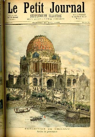 LE PETIT JOURNAL - supplément illustré numéro 130 - EXPOSITION …