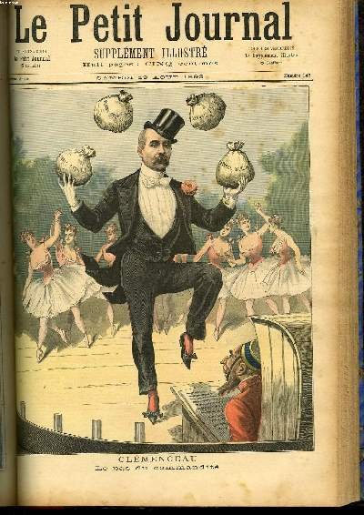 LE PETIT JOURNAL - supplément illustré numéro 143 - CLEMENCEAU, …