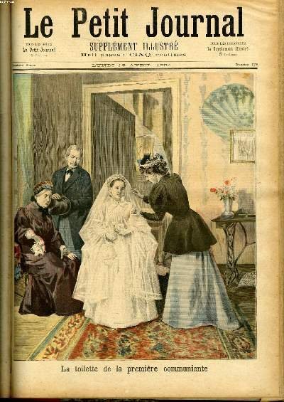 LE PETIT JOURNAL - supplément illustré numéro 178 - LA …