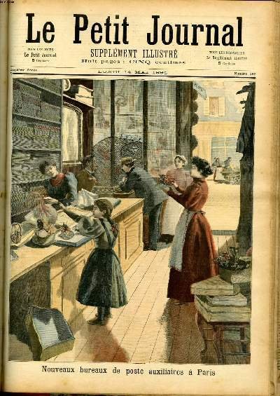 LE PETIT JOURNAL - supplément illustré numéro 182 - NOUVEAUX …