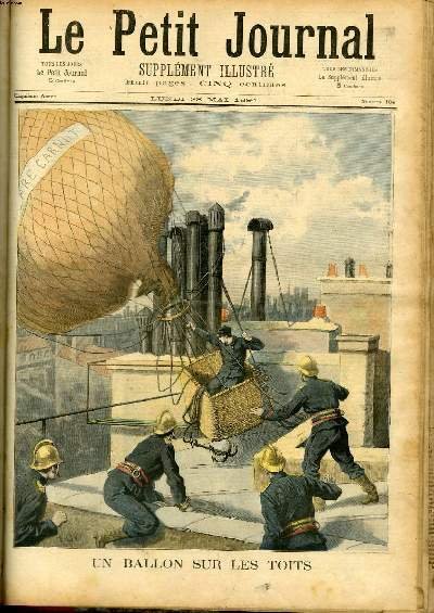LE PETIT JOURNAL - supplément illustré numéro 184 - UN …