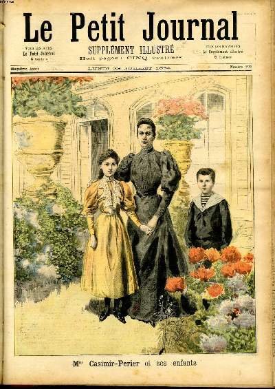 LE PETIT JOURNAL - supplément illustré numéro 192 - MME …
