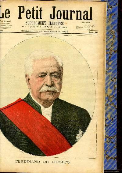 LE PETIT JOURNAL - supplément illustré numéro 213 - FERDINAND …