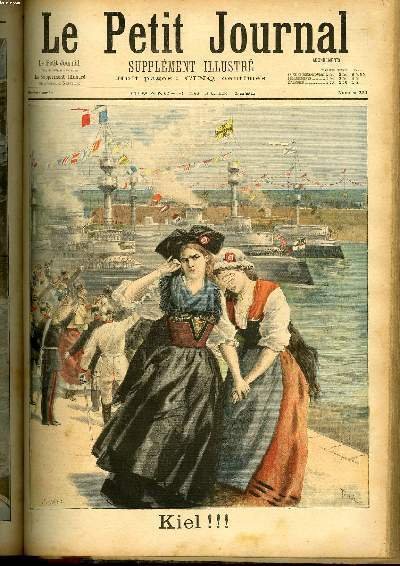 LE PETIT JOURNAL - supplément illustré numéro 239 - KIEL …