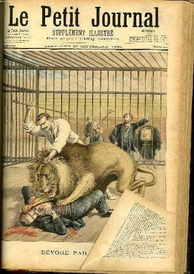 LE PETIT JOURNAL - supplément illustré numéro 254 - DEVORE …