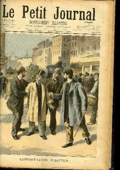 LE PETIT JOURNAL - supplément illustré numéro 263 - ARRESTATION …