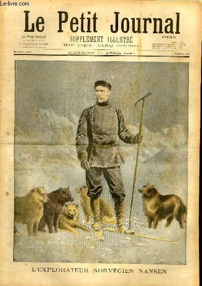 LE PETIT JOURNAL - supplément illustré numéro 334 - L'EXPLORATEUR …