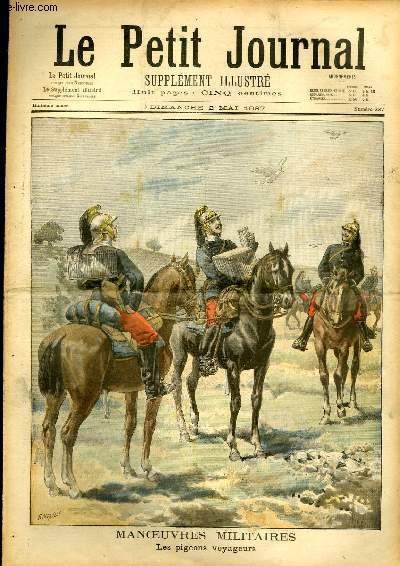 LE PETIT JOURNAL - supplément illustré numéro 337 - MANOEUVRES …