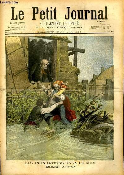 LE PETIT JOURNAL - supplément illustré numéro 348 - LES …