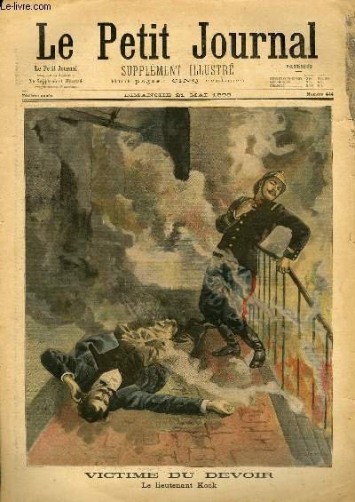 LE PETIT JOURNAL - supplément illustré numéro 444 - VICTIME …