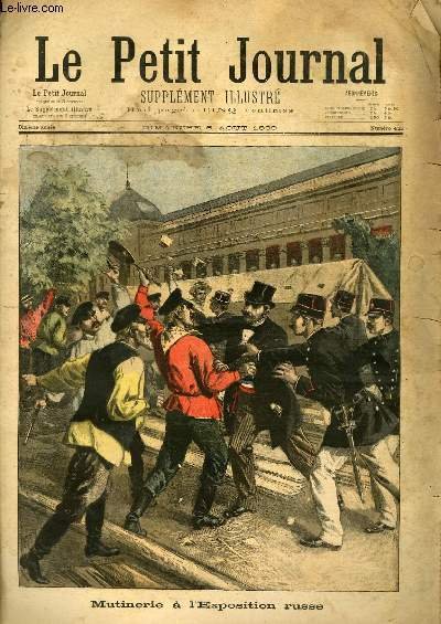 LE PETIT JOURNAL - supplément illustré numéro 455 - MUTINERIE …