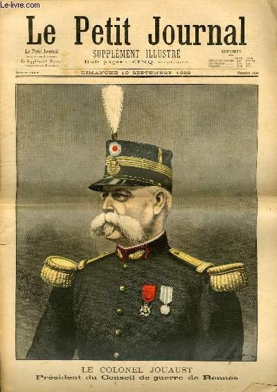 LE PETIT JOURNAL - supplément illustré numéro 460 - LE …