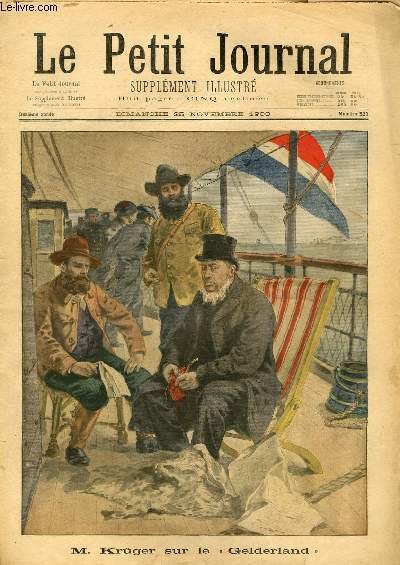 LE PETIT JOURNAL - supplément illustré numéro 523 - M. …