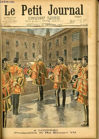 LE PETIT JOURNAL - supplément illustré numéro 534 - A …