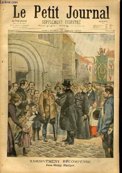 LE PETIT JOURNAL - supplément illustré numéro 539 - TARDIVEMENT …