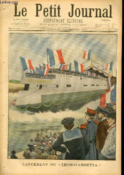 LE PETIT JOURNAL - supplément illustré numéro 573 - LANCEMENT …