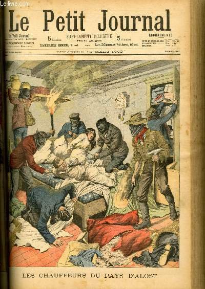 LE PETIT JOURNAL - supplément illustré numéro 643 - LES …