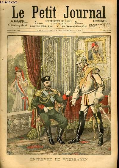 LE PETIT JOURNAL - supplément illustré numéro 678 - ENTREVUE …