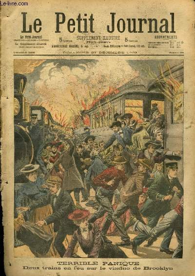 LE PETIT JOURNAL - supplément illustré numéro 684 - TERRIBLE …