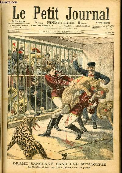 LE PETIT JOURNAL - supplément illustré numéro 688 - DRAME …