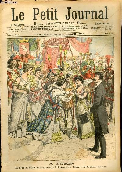 LE PETIT JOURNAL - supplément illustré numéro 722 - A …