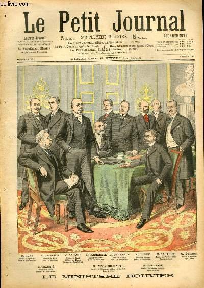 LE PETIT JOURNAL - supplément illustré numéro 742 - LE …