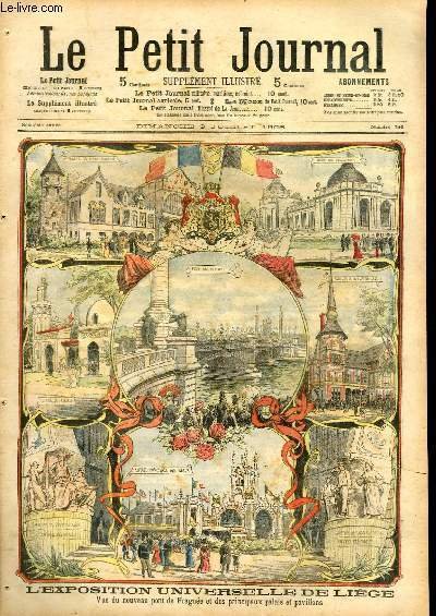 LE PETIT JOURNAL - supplément illustré numéro 764 - L'EXPOSITION …