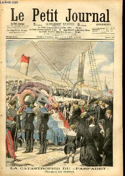 LE PETIT JOURNAL - supplément illustré numéro 767 - LA …