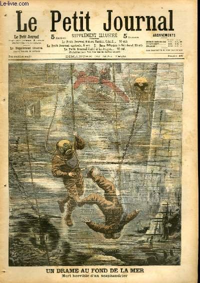 LE PETIT JOURNAL - supplément illustré numéro 809 - UN …