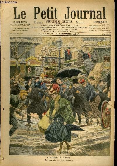 LE PETIT JOURNAL - supplément illustré numéro 843 - L'HIVER …