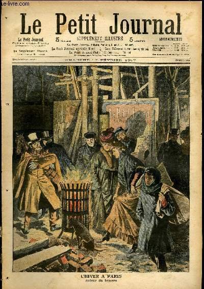 LE PETIT JOURNAL - supplément illustré numéro 848 - L'HIVER …