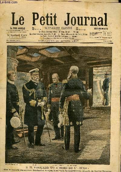 LE PETIT JOURNAL - supplément illustré numéro 857 - S. …